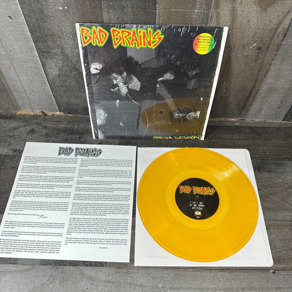 Bad Brains - Omega Sessions 10" Victory Records 1997